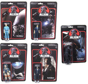 Alien Movie - Alien Reaction 3 3/4" Action Figures Set of 5 pieces by Funko/Super 7