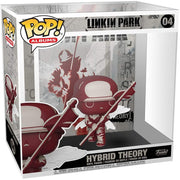 Linkin Park - Rocas: ¡Funko Pop! Figura de vinilo en Hybrid Theory Pop! Portada del álbum Estuche rígido 