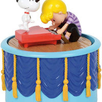 Peanuts - Snoopy Dancing and Schroeder Musical Animated Figurine Set by Enesco D56