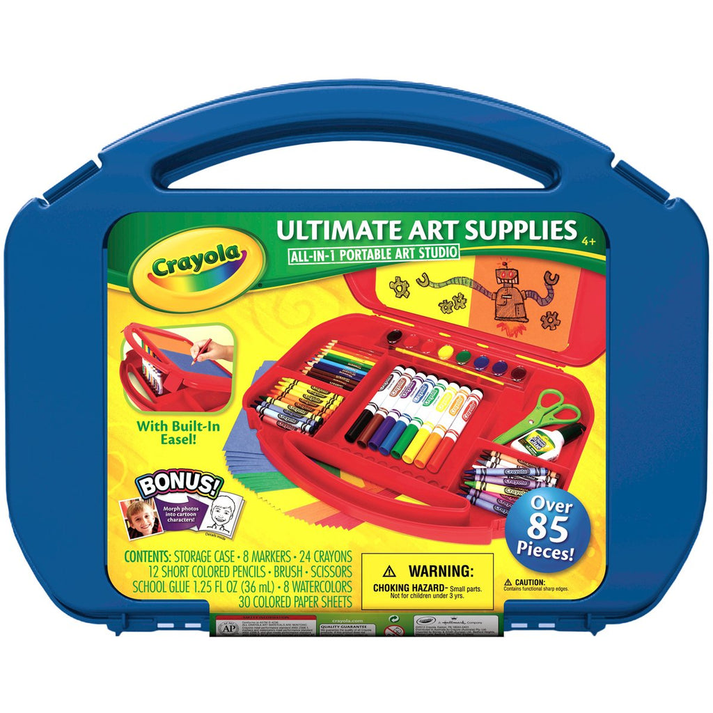 Ultimate Art Supplies Kit with Built-in Easel