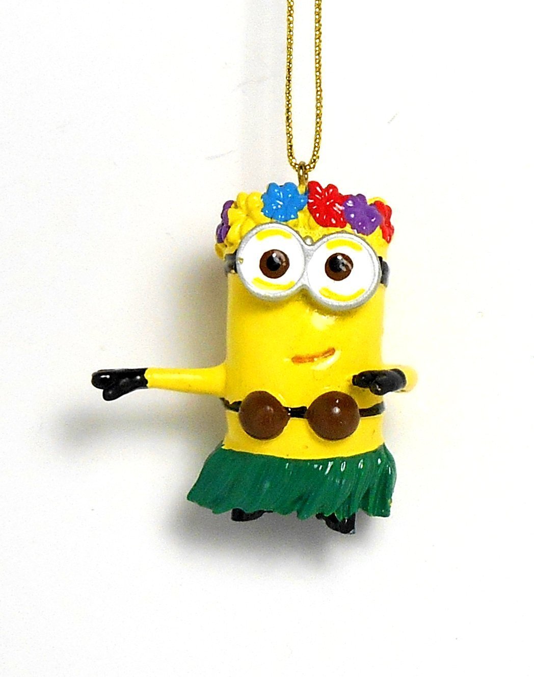 Kurt Adler 2.25" Hula Dancing Minion Ornament