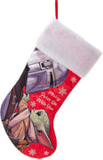 Star Wars Mandalorian -  The Child & Mandalorian Holiday Stocking  by Kurt Adler Inc.