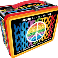 Woodstock - Peace & Love Tin Tote Lunchbox