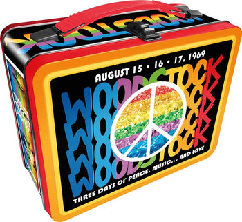 Woodstock - Peace & Love Tin Tote Lunchbox