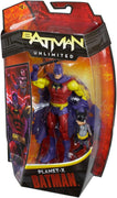 Batman Unlimited - Figura de acción de Planet X Batman con Batmite de Mattel 
