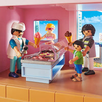 Family Fun - Waterfront Ice Cream Shop Building Set by Playmobil