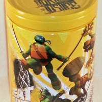Teenage Mutant Ninja Turtles TMNT "Beat This!" Round Tin Bank with Easy-Off Lid