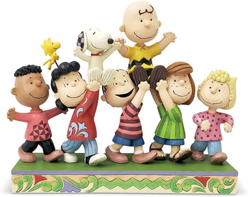 Peanuts - Peanuts Gang Grand Celebration Figurine from Jim Shore by Enesco D56