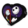 Loungefly The Nightmare Before Christmas Jack And Sally Heart Crossbody Bag