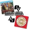Beatles -  Sgt Peppers Double Sided Album Art Jigsaw Puzzle by Factory Entertainment