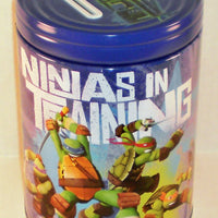 Teenage Mutant Ninja Turtles TMNT "Lean Mean Green" Round Tin Bank with Easy-Off Lid