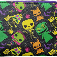 Nightmare Before Christmas - Neon POP! Wallet by LOUNGEFLY Funko