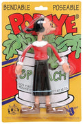 Popeye - Figura Poseable Flexible de Aceite de Oliva