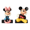 Enesco Disney Ceramics Mickey and Minnie Mouse Salt and Pepper Shakers, 3.5", Multicolor