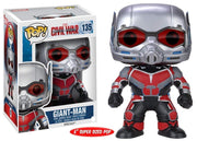 FunKo POP Marvel: Capitán América 3: Figura de acción de hombre gigante de la guerra civil, 6 pulgadas