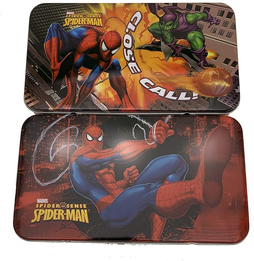 Spiderman - Juego de 2 Cajas Metálicas de Almacenamiento