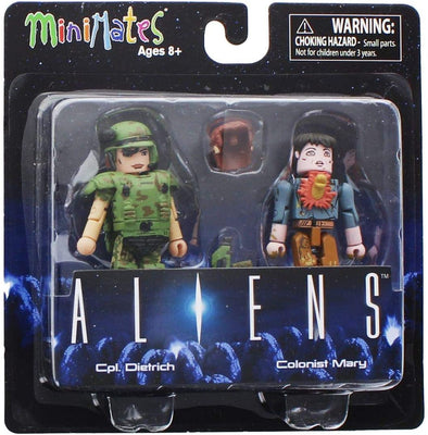 Aliens - Serie 1 Cpl Dietrich & Colonist Mary 2-pack Minimates por Diamond Select