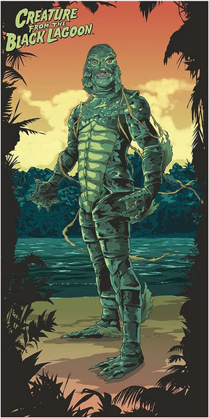 Universal Monsters -  Creature From the Black Lagoon Beach / Bath Towel by Factory Entertainment