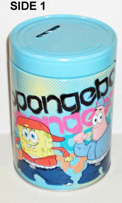 Spongebob Squarepants & Patrick Round Tin Bank