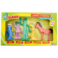 Gumby & Friends - Bendables Poseable Boxed Set, Multicolor