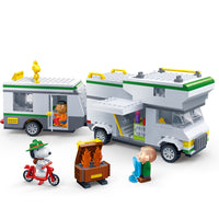 Peanuts - Snoopy Camper Caravan Building Set de Ban Bao