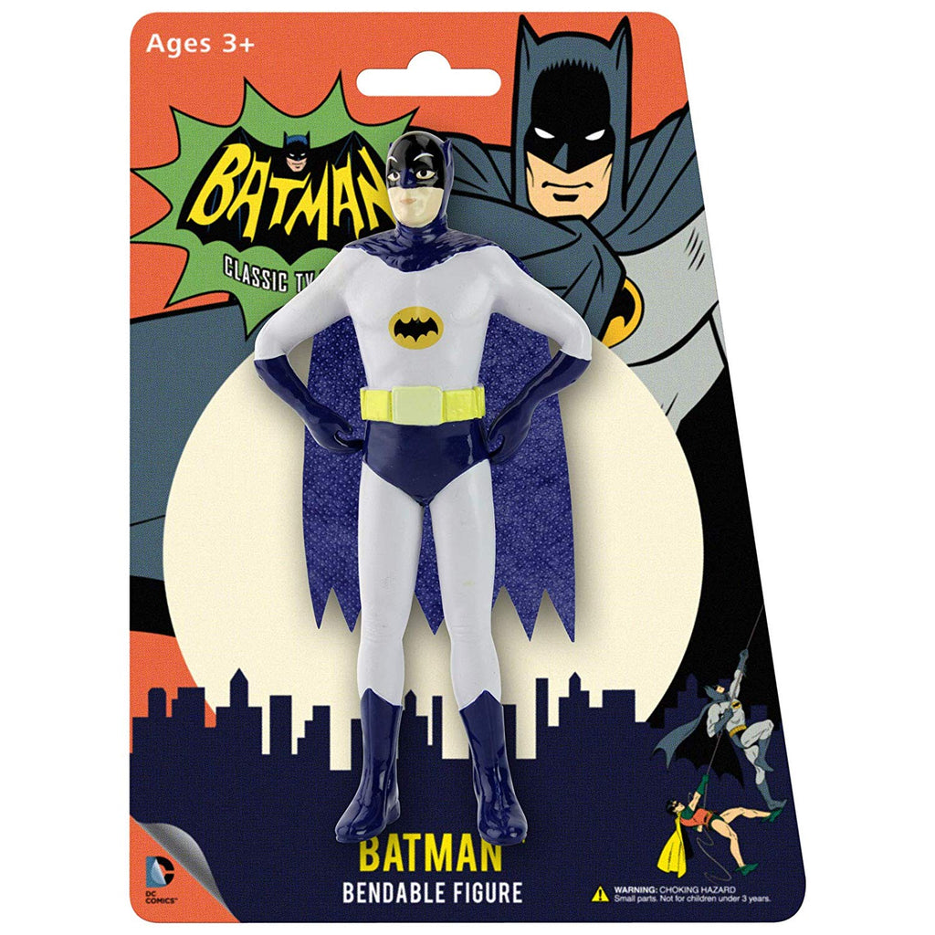 NJ Croce Batman Classic TV Series Batman Bendable Figure