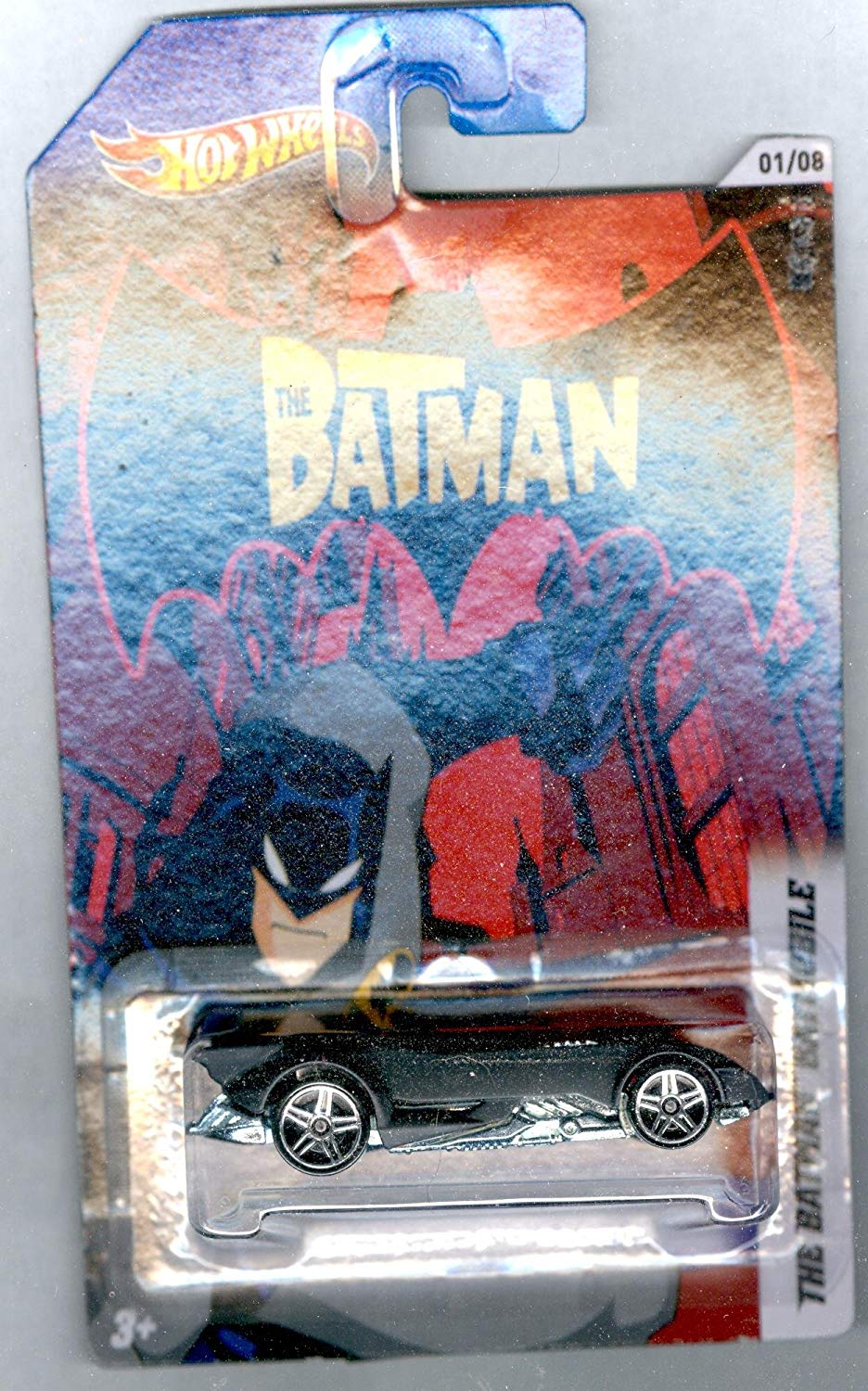 Hot Wheels 2012 BATMAN Series The Batman Batmobile 1 of 8 Black 1:64 Scale