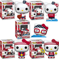 Hello Kitty - Juego de 5 Pop de deportes olímpicos del equipo de EE. UU. Figuras de vinilo de Funko