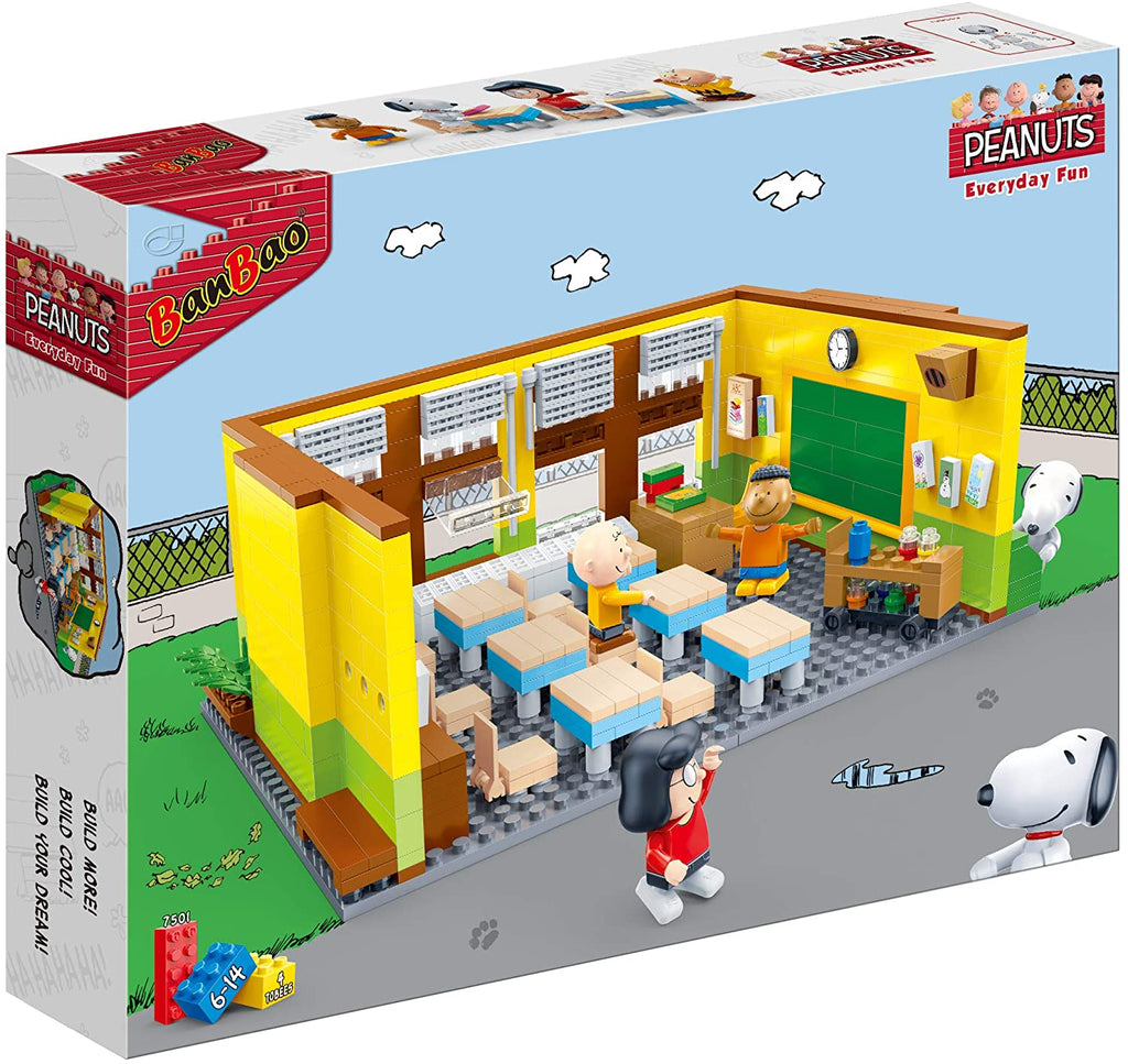 Peanuts Everyday Fun - Classroom Building Set by Ban Bao
