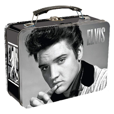 Elvis Presley - Bolso de hojalata grande de 2 caras