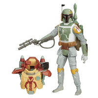 Star Wars The Empire Strikes Back Figura de Boba Fett con armadura de misión en el desierto de 3.75 pulgadas