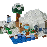 LEGO Minecraft El iglú polar 21142 Kit de construcción (278 piezas)