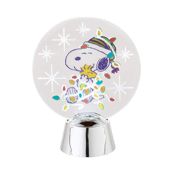 Peanuts - Snoopy and Woodstock Hollidazzler Figurine by Enesco D56