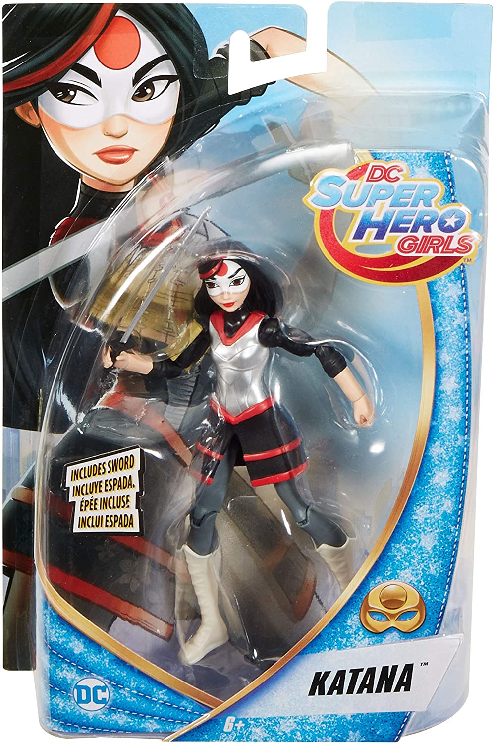 Super Hero Girls - DC Katana 6" Action Figure by Mattel SALE