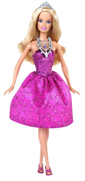 barbie modern dress Modern Mattel Barbie Fashionista Evening Gown Dress Fashion Pink Silver Glitter