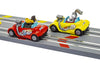 Scalextric My First Looney Tunes Bugs Bunny vs Daffy Duck Battery Powered 1:64 Slot Car Race Track Set G1141T