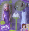 Polly Pocket Fabtastic Fashions Vestido morado chispeante de Polly