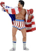 Rocky IV - Rocky 40th Anniversary American Flag Trunks 7" Figura de acción de NECA