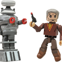 Lost in Space- Dr. Smith & B9 Robot 2-pack Minimates by Diamond Select