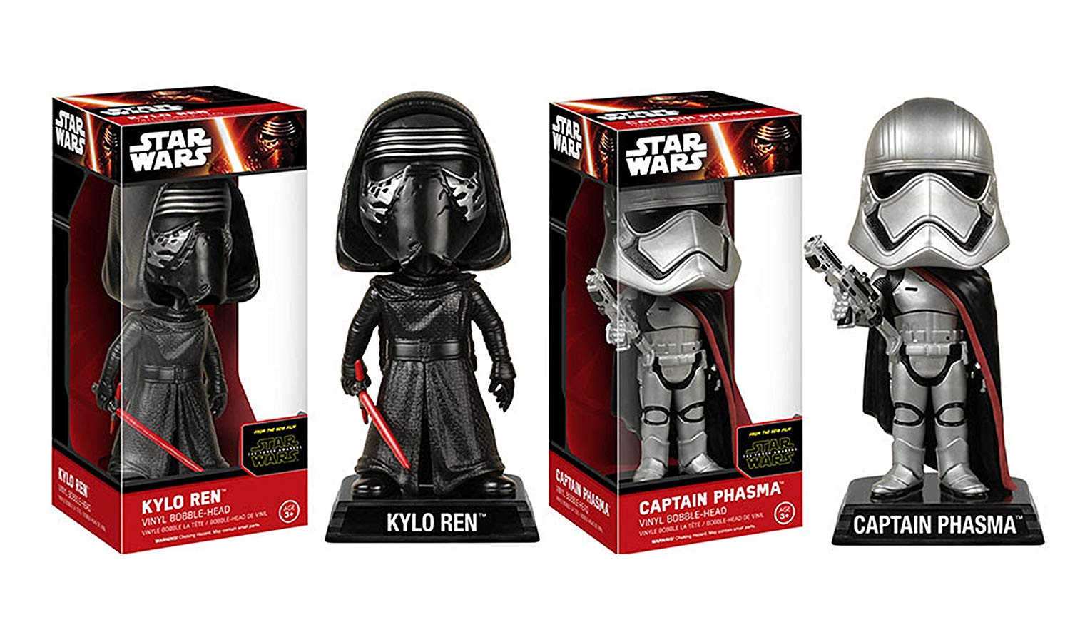 Star Wars The Force Awakens Kylo Ren and Captain Phasma Wacky