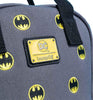 DC Comics -  Batman Bat-Signal Embroidered Canvas Double Strap Shoulder Backpack by LOUNGEFLY