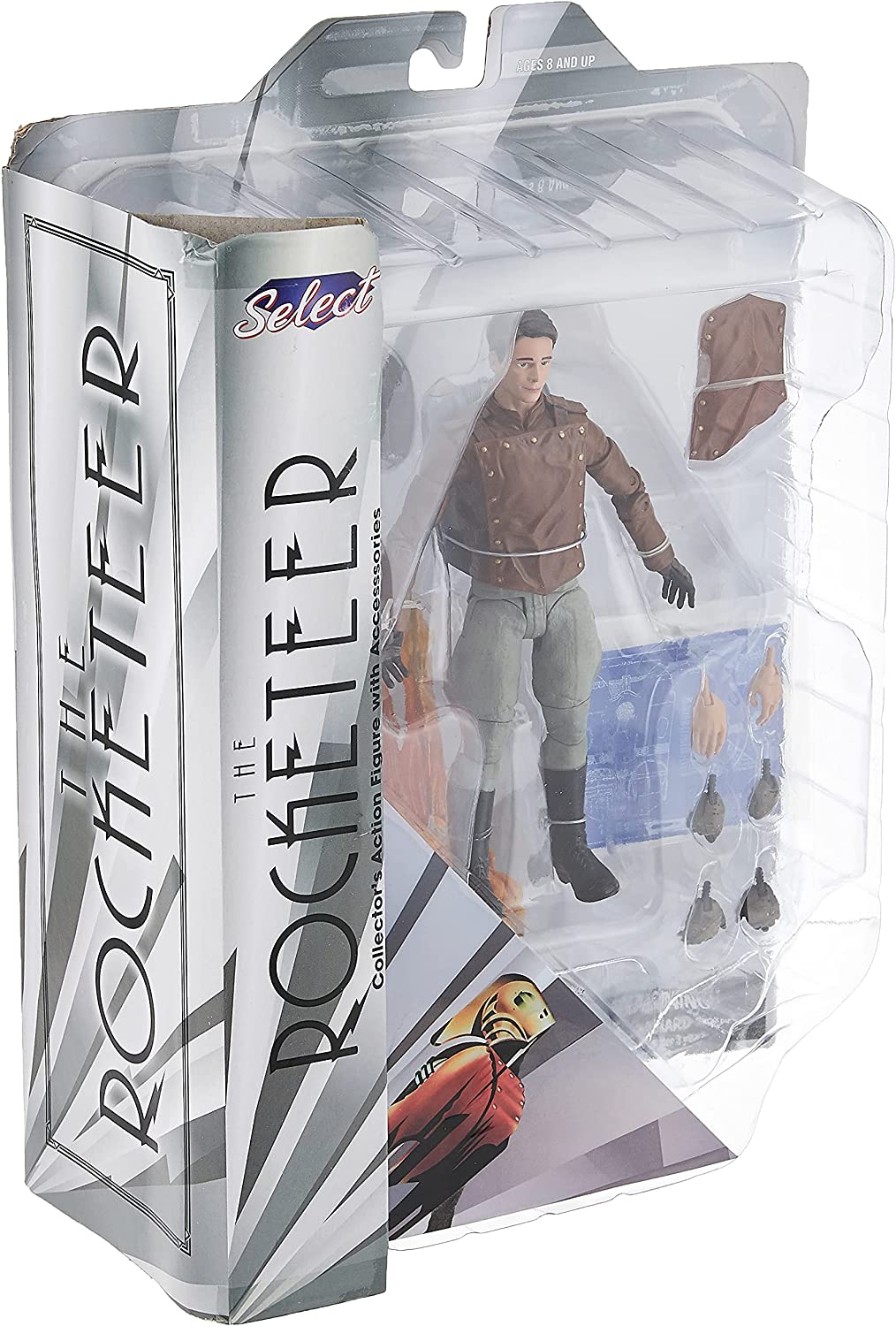 Rocketeer - La figura de acción Rocketeer Select de Diamond Select