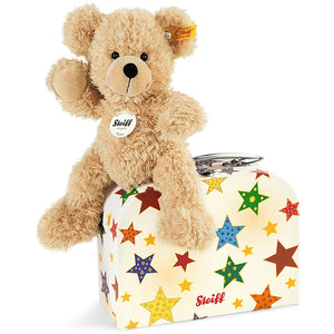 Steiff 111730 Fynn Teddy Bear Plush Animal Toy, Beige