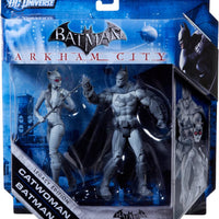 Batman Legacy Edition  - Arkham City Batman & Catwoman (Black & White Deco) 2-pack Action Figure Set by Mattel