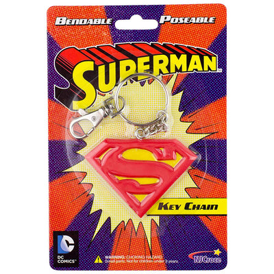 Llavero con logotipo de Superman de NJ Croce
