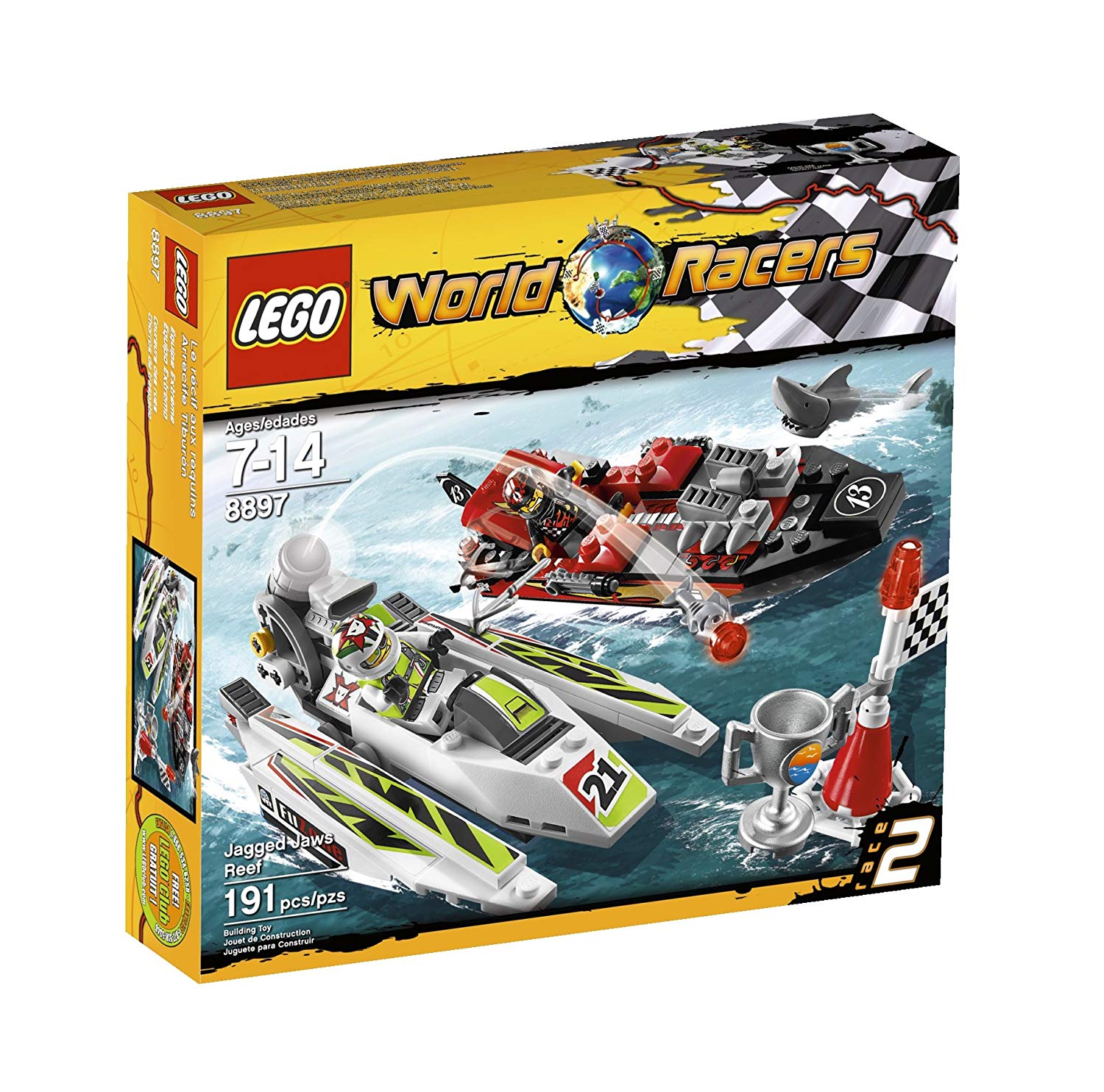 LEGO World Racers Jagged Jaws Reef 8897 - A & D Products NY Corp