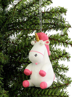 Despicable Me - Fluffy Unicorn Ornament by Kurt Adler Inc.