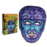 Universal Monsters - The Wolfman Blue Retro Monster Máscara de tamaño adulto de Super 7 