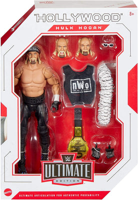 WWE - Figura de acción de Hollywood Hulk Hogan Ultimate Edition de Mattel