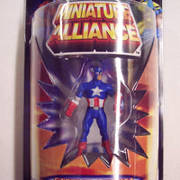 Marvel Miniature Alliance 2.75" PVC Figurine - Captain America (Individually packaged on Blister Card)